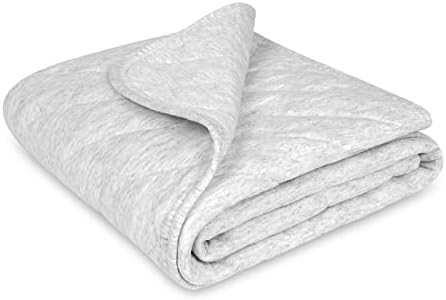 Zenssia Organic Cotton Baby Blanket Warm, Breathable and Super Soft Quilted Toddler Blanket for B... | Amazon (US)