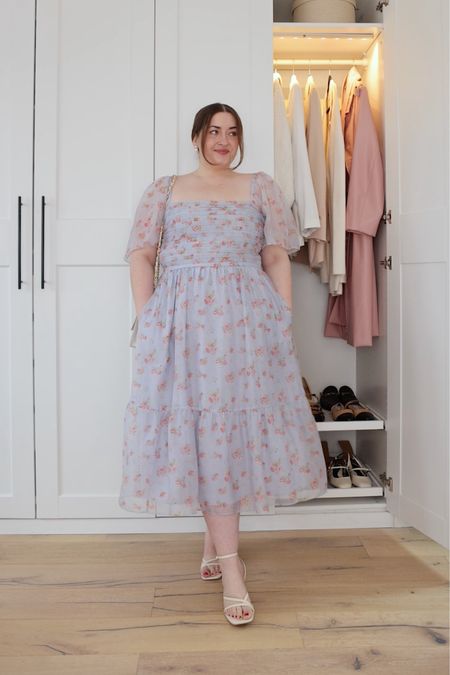 Plus size garden floral wedding guest dress

Wearing: XL regular / 2X in shaper short / 3X in robe

#LTKwedding #LTKparties #LTKplussize