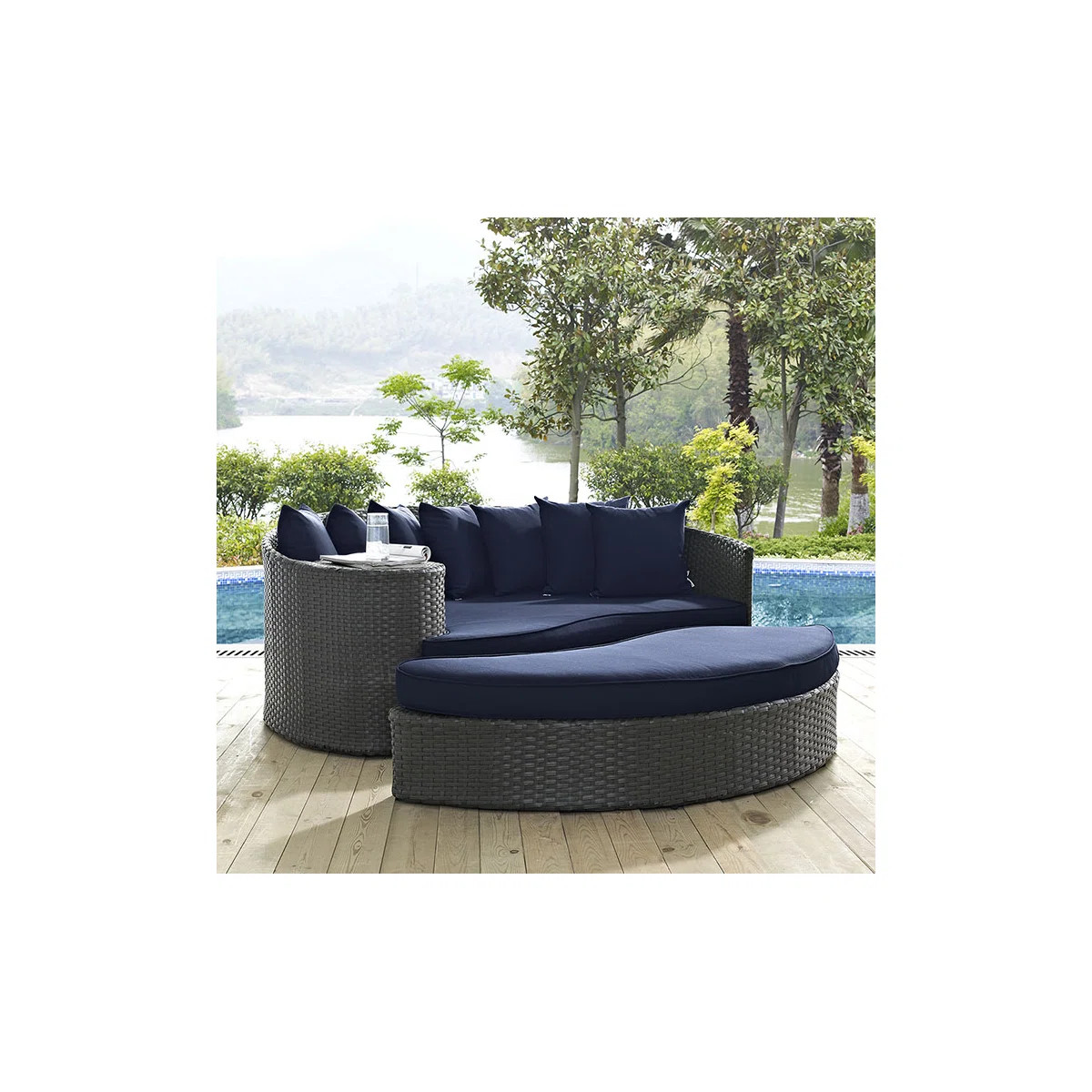 Modway Stopover Outdoor Patio Daybed | Wayfair North America