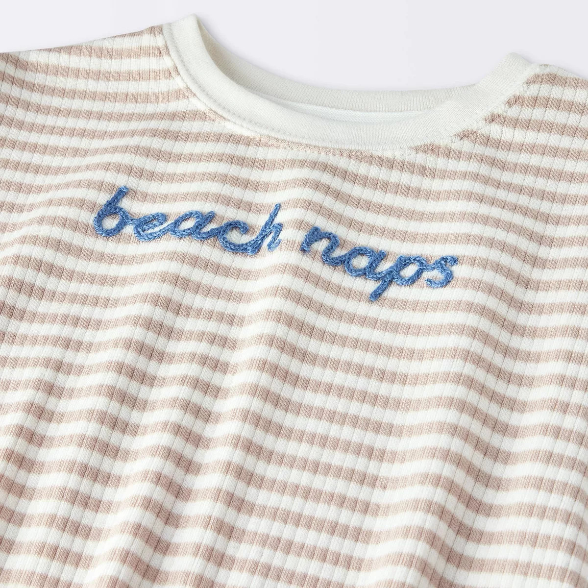 Baby Boys' Beach Naps Romper - Cloud Island™ Tan 12M | Target