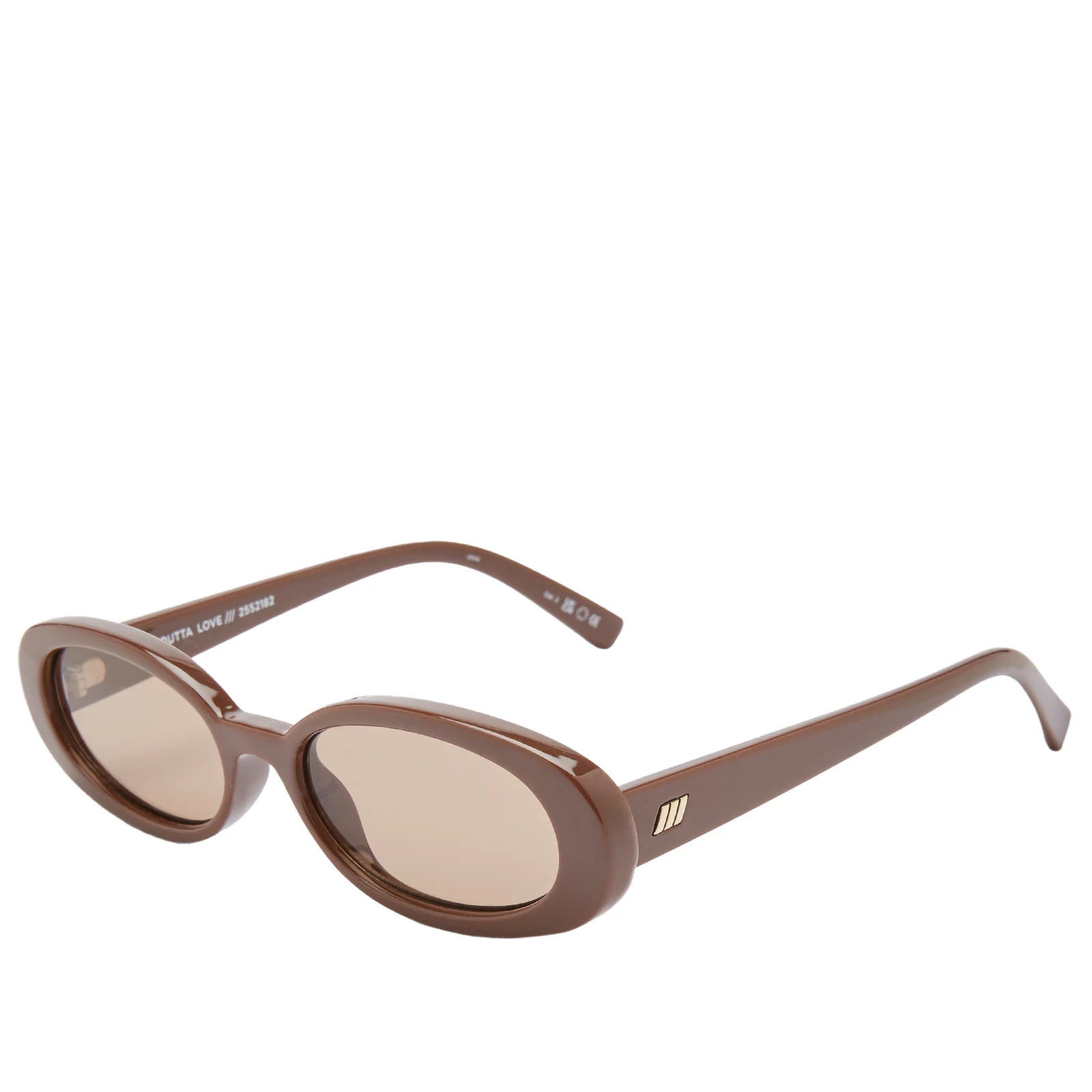 Le Specs Outta Love Sunglasses in Cocoa/Mocha | END. Clothing
