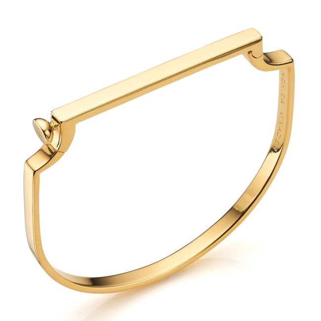 Signature Thin Bangle | Monica Vinader (Global)