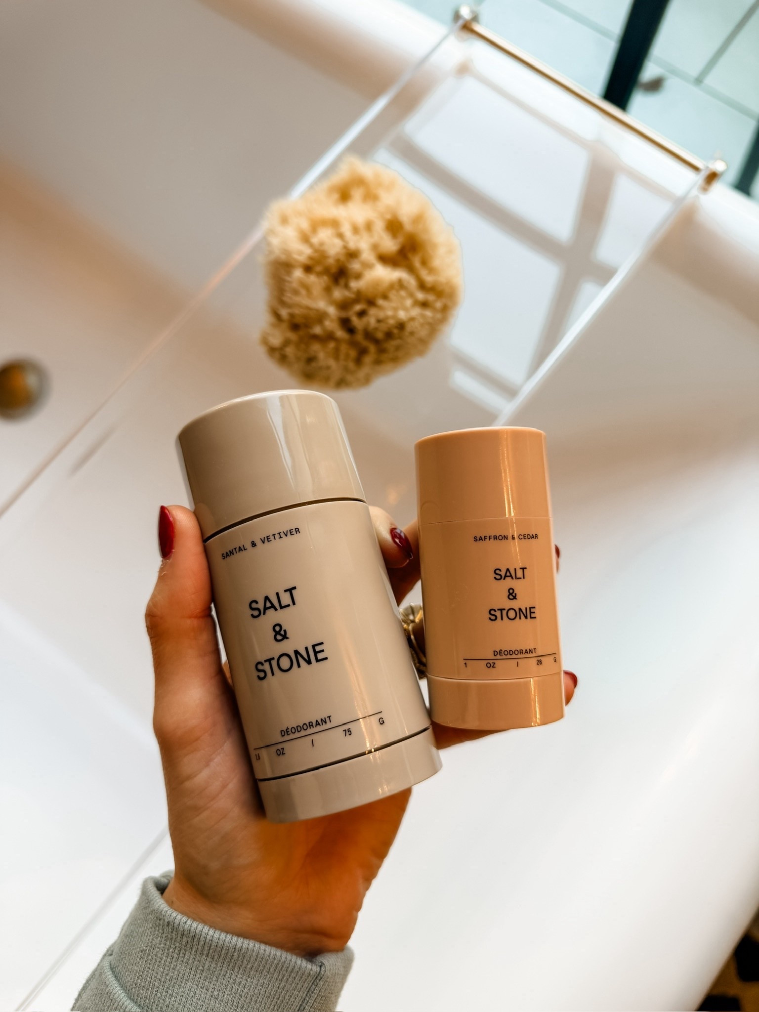 My favorite deodorant and what I use everyday! They also come in travel sizes which is perfect to keep in your purse or for when you’re actually traveling! Use code LOVERLYGREY15 for 15% off your order!

Loverly Grey, Salt and stone, beauty, skincare, deodorant 

#LTKBeauty