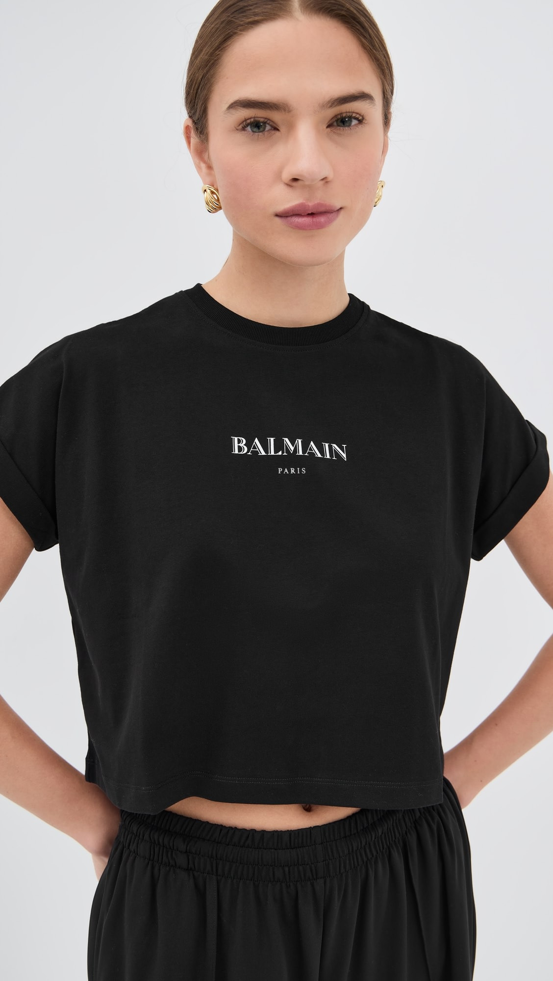 Vintage Logo Print Crop T-Shirt | Shopbop