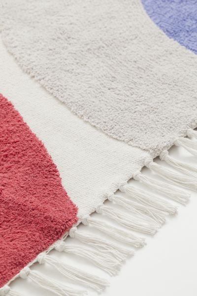 Tufted-pattern Cotton Rug | H&M (US + CA)