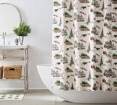 National Lampoon’s Christmas Vacation™ Shower Curtain | Pottery Barn (US)