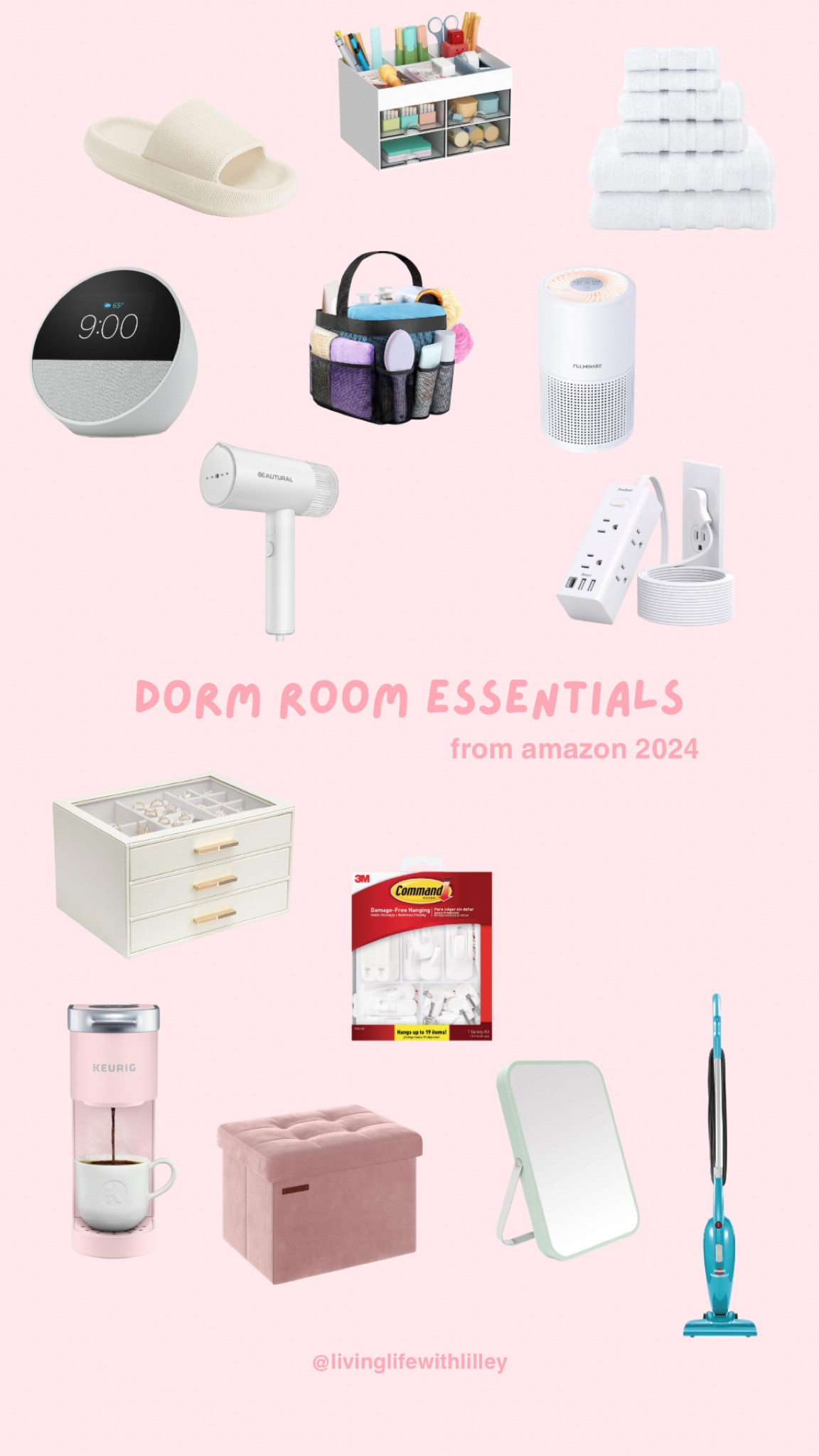 dorm room essentials from amazon

#LTKU #LTKfindsunder100 #LTKSeasonal