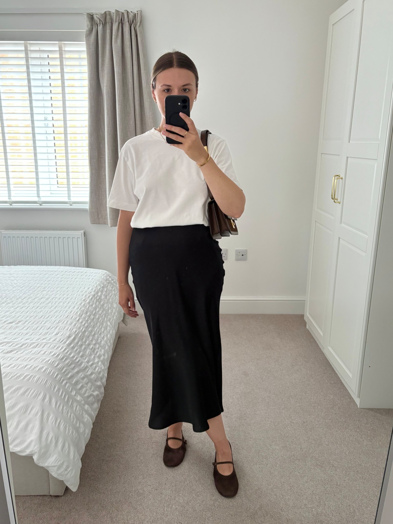 Ways to wear ballet shoes 🩰

A satin slip skirt is so versatile and looks so classy with a pair of ballet shoes. I would wear this to brunch with the girls or even work. 

#LTKsummer #LTKstyletip #LTKuk