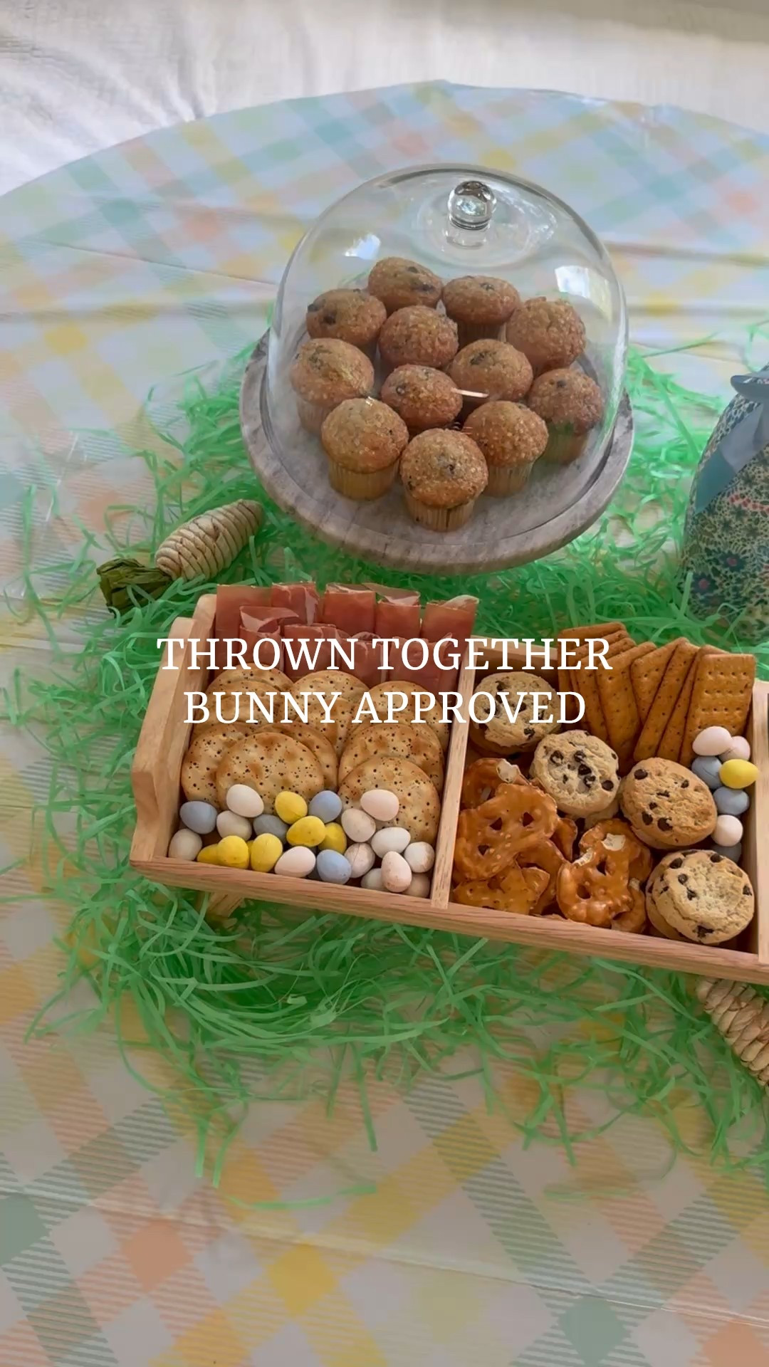 Threw this Easter board together in under 10 minutes—because moms make magic happen even when they’re winging it. Mini muffins, a little crunch, and some festive flair to keep it cute for the kids (and the ‘gram).

#easterboard #eastersnacks #charcuterieboard #eastercharcuterie #easterspread #springgathering #momlifebelike #momsofinstagram #eastervibes #pastelseason #snackboardgoals #lastminutemagic #holidayhostess #festivefood #cutekidstuff #motherhoodmoments #momcontent #mombloggerlife #bunnytreats #snackinspo #kidfriendlysnacks #homemadehappiness #easyentertaining #springcelebration #minimuffins #easterwithkids #easterdecor #momstylelife #momhacks #mombosslife

#LTKSeasonal #LTKKids #LTKWatchNow
