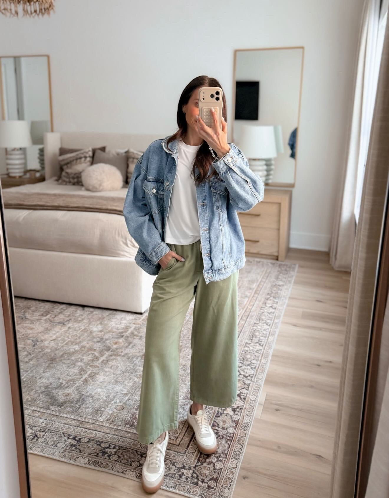 Early spring outfit inspo, busy mom outfit, lunch date outfit, denim jacket outfit, target favorites, annabrstyle

#LTKSeasonal #LTKootd #LTKmomlife