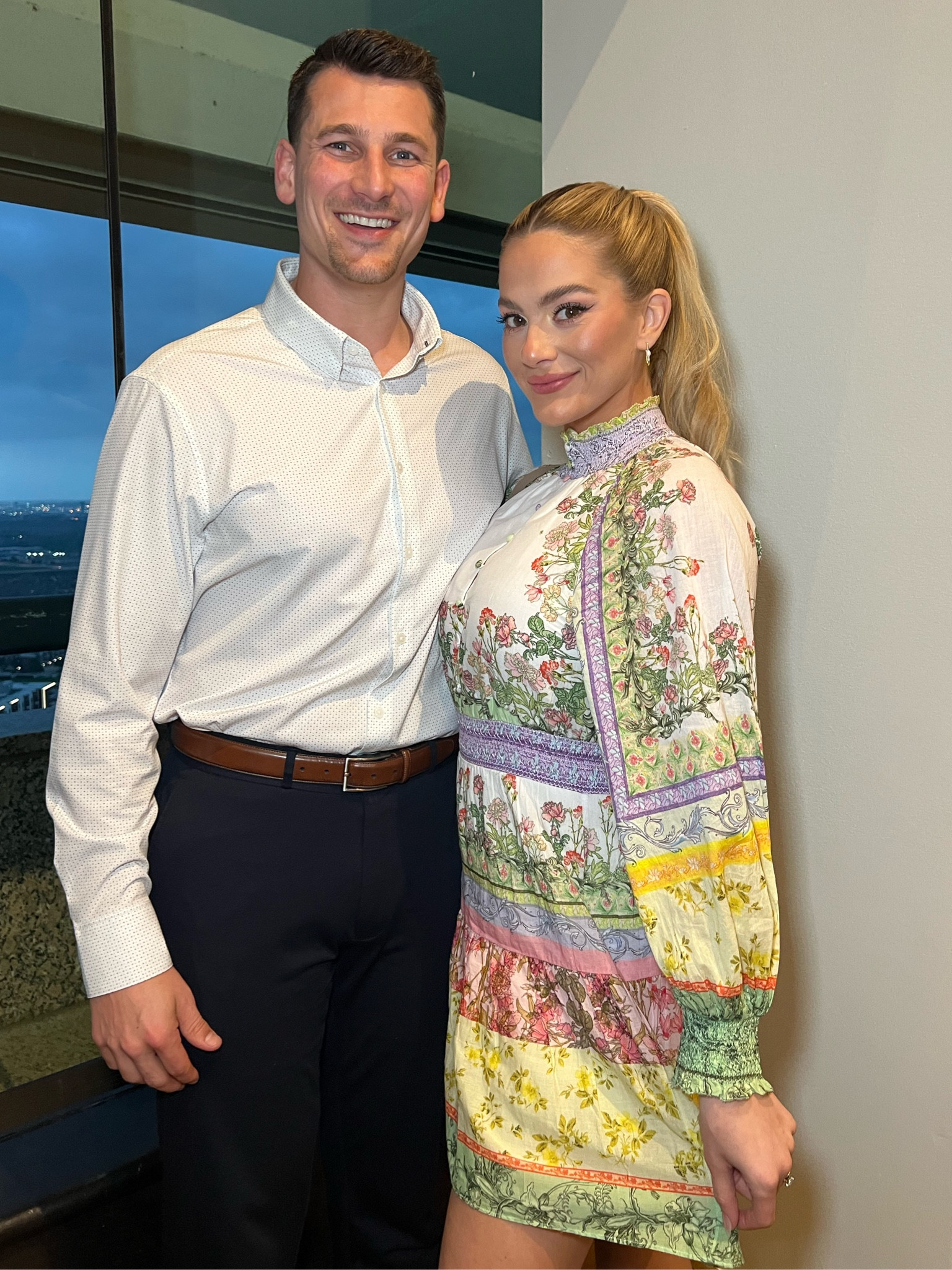 Kendra Scott classic gold and pearl huggies perfect for any updo like a wedding guest look this spring with this classy modest dress while he’s in his Mizzen + Main comfortable dress shirt and slacks. Code sarahrose15 through April 15 for 15% off Mizzen + Main 

#LTKwedding #LTKSeasonal #LTKstyletip