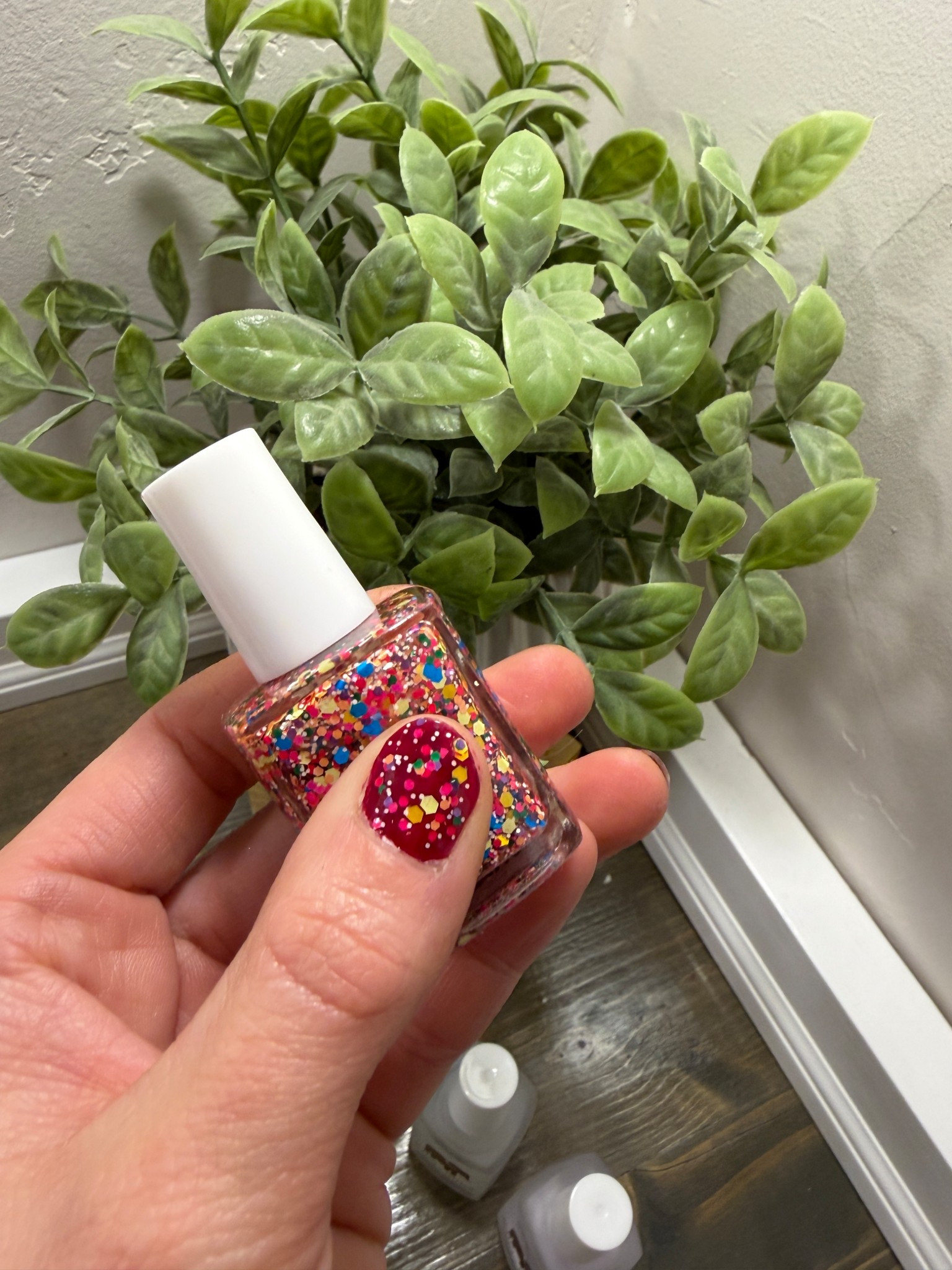 Nontoxic, glitter nail polish is especially great for a little kids safety ￼

#LTKKids #LTKmomlife #LTKselfcare
