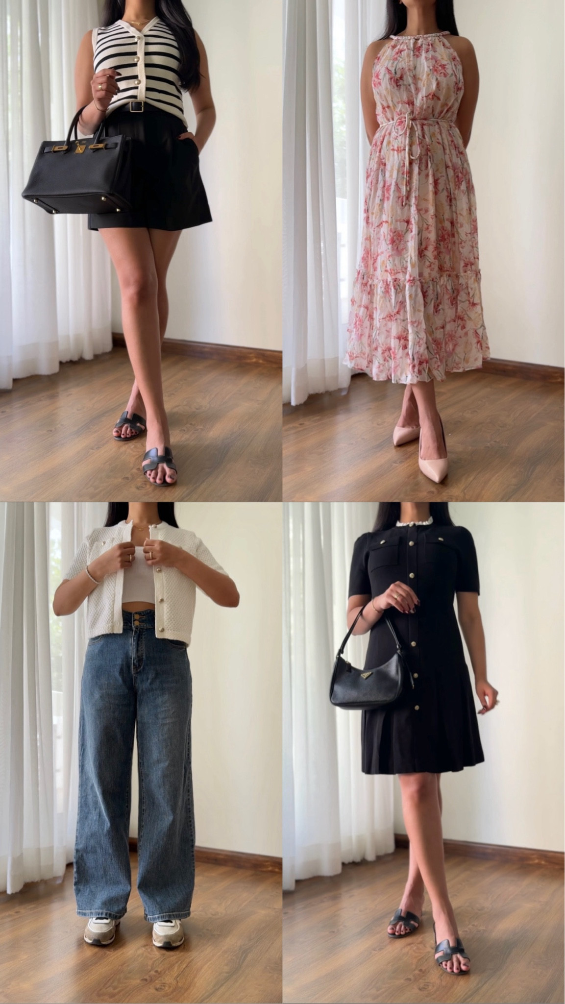 Spring/summer outfits from Goelia 🫶 
Use my discount code “KK10” for 10% off (this code can also be stacked with other codes on their site)

For reference, I’m wearing size M and Waist size 28 ! 