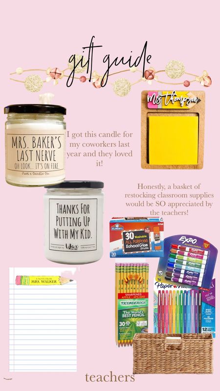 Teacher gift guide! Personalized gifts are always a hit! 

#LTKSeasonal #LTKunder100 #LTKHoliday