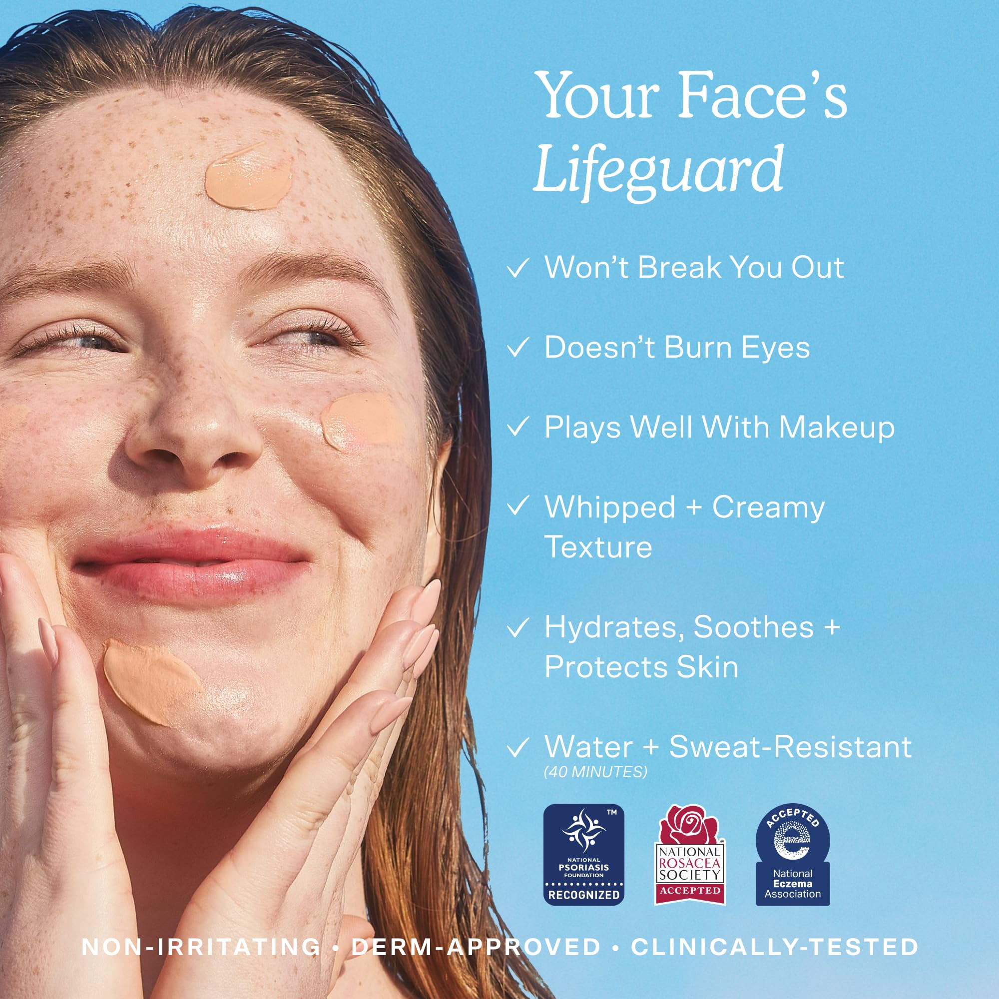 Tower 28 SOS FaceGuard SPF 30 - Broad Spectrum Mineral Sunscreen for Face with Ceramides for Sens... | Amazon (US)
