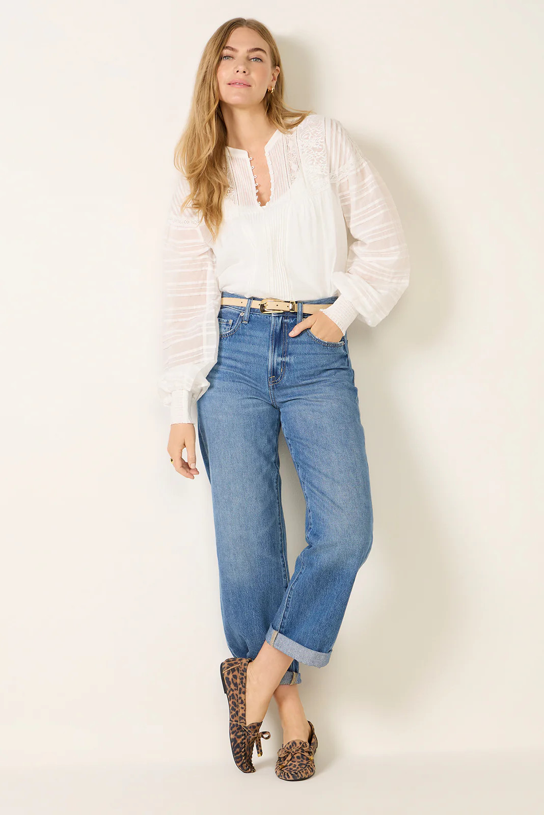 Donny Rolled Hem Boyfriend Jean | Evereve