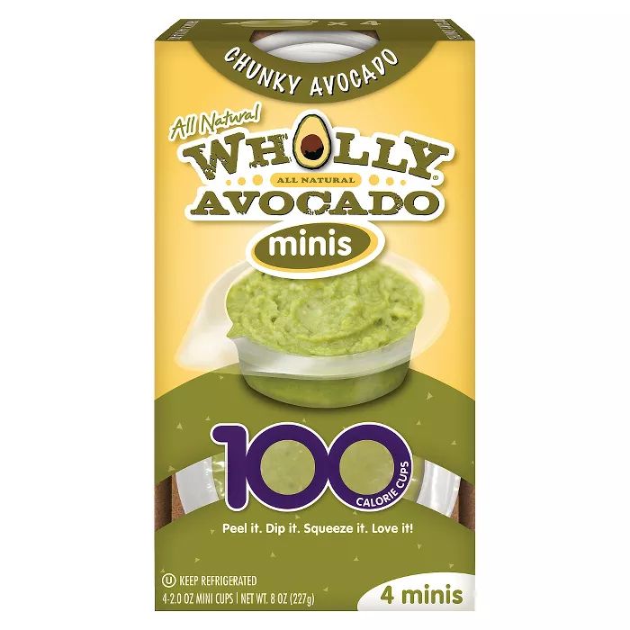 Wholly Avocado Minis - 2oz/4ct | Target