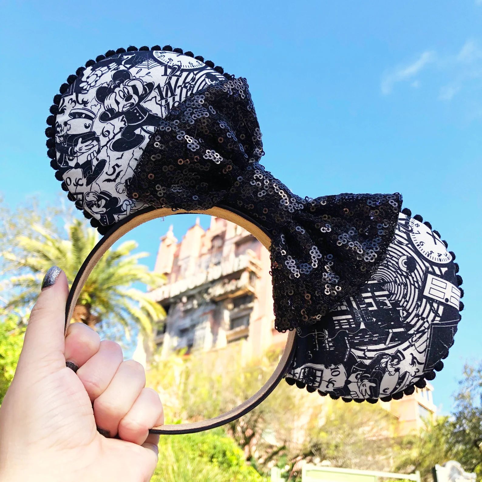 Tower of Terror Inspired Mickey Ears - Etsy | Etsy (US)