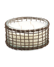 23oz Oversize Cranberry Evergreen Wicker Candle | Home | T.J.Maxx | TJ Maxx