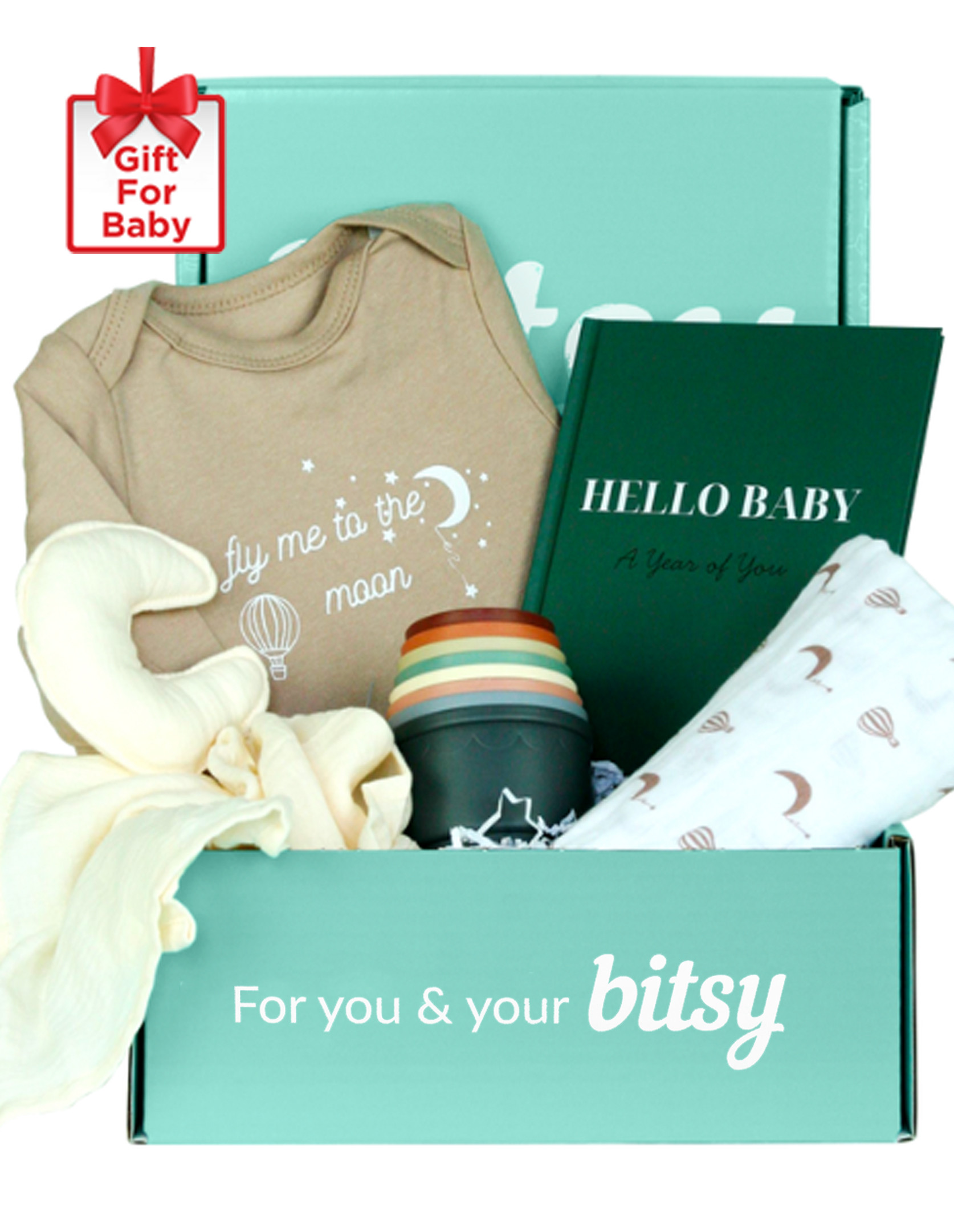 Bitsy Boxes Newborn Gift Box - Neutral | Bump Boxes | Bump Boxes