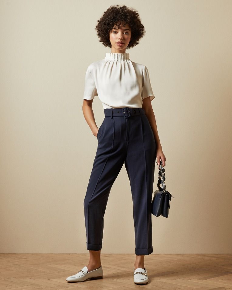 Peg leg trousers with belt | Ted Baker (US)