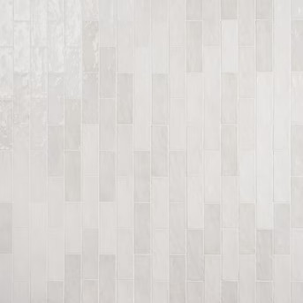 Artmore Tile Sample- Montego White 3-in x 8-in Glazed Ceramic Subway Wall Tile | Lowe's