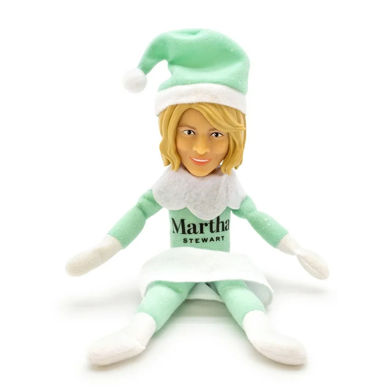 Martha Stewart Martha on The Mantel Christmas Green Plush Figurine, 10.5" - Walmart.com | Walmart (US)