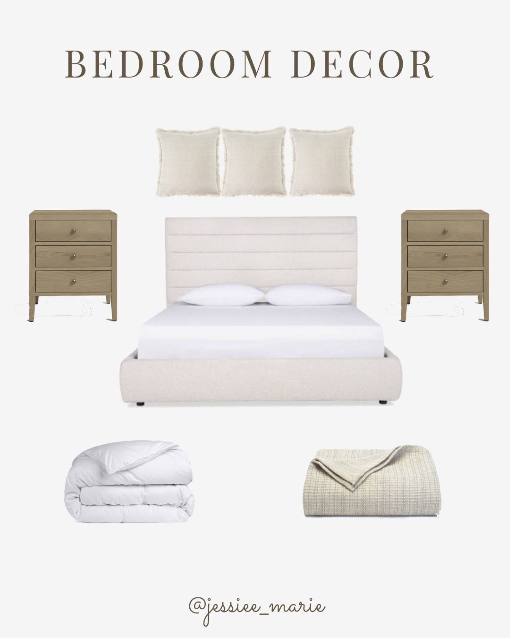 Shop my neutral bedroom finds #neutralbedroom #bedroomdesign #minimalbedroom 

#LTKhome #LTKunder50