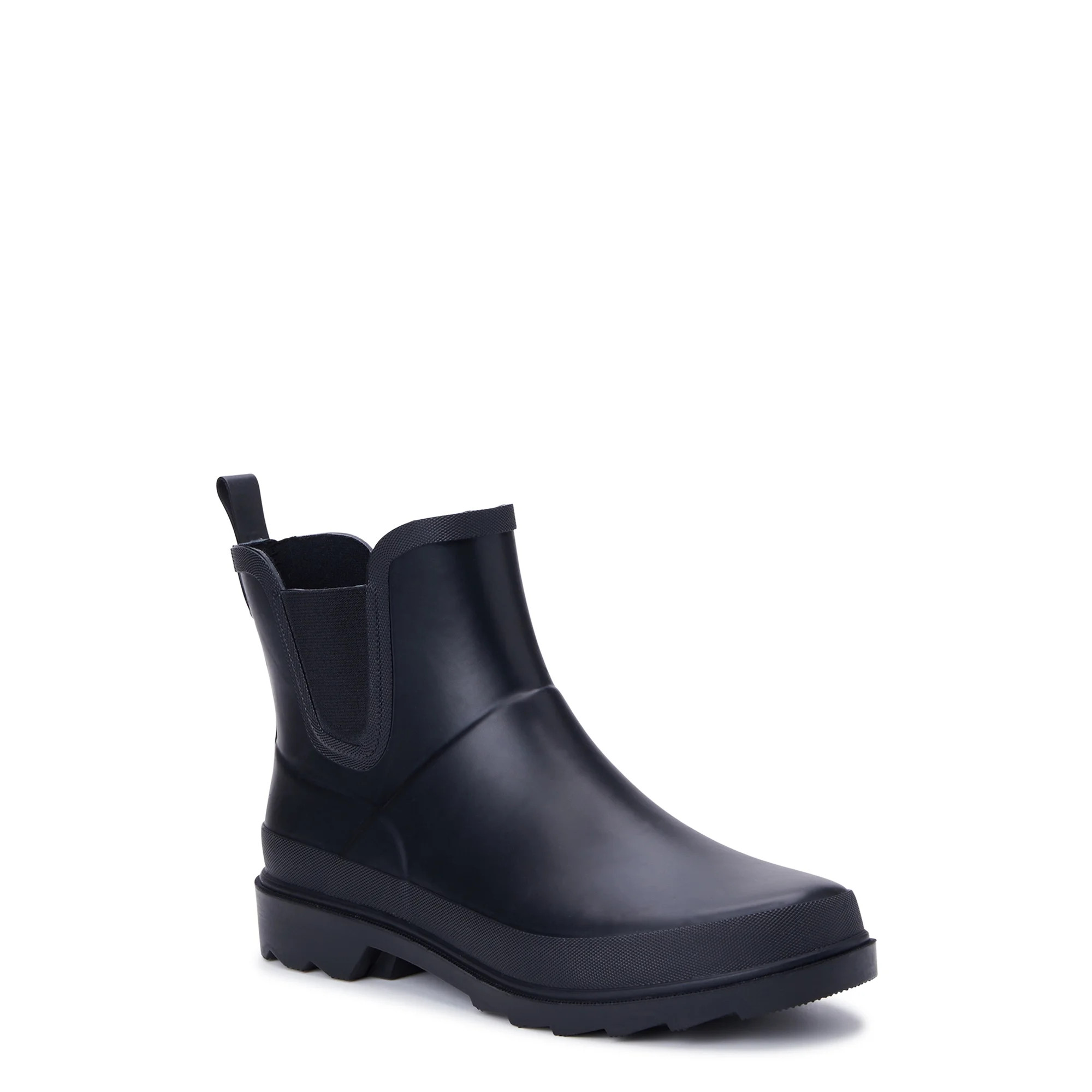 Time and Tru Women’s Chelsea Rain Boots - Walmart.com | Walmart (US)