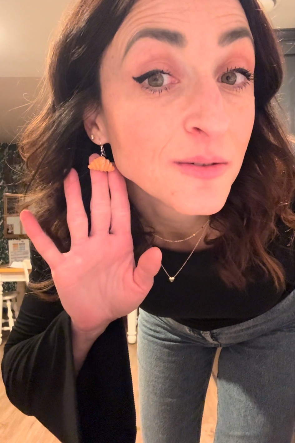 If I could wear these croissant earrings everyday I would… I meant I suppose nothing is really stopping me...