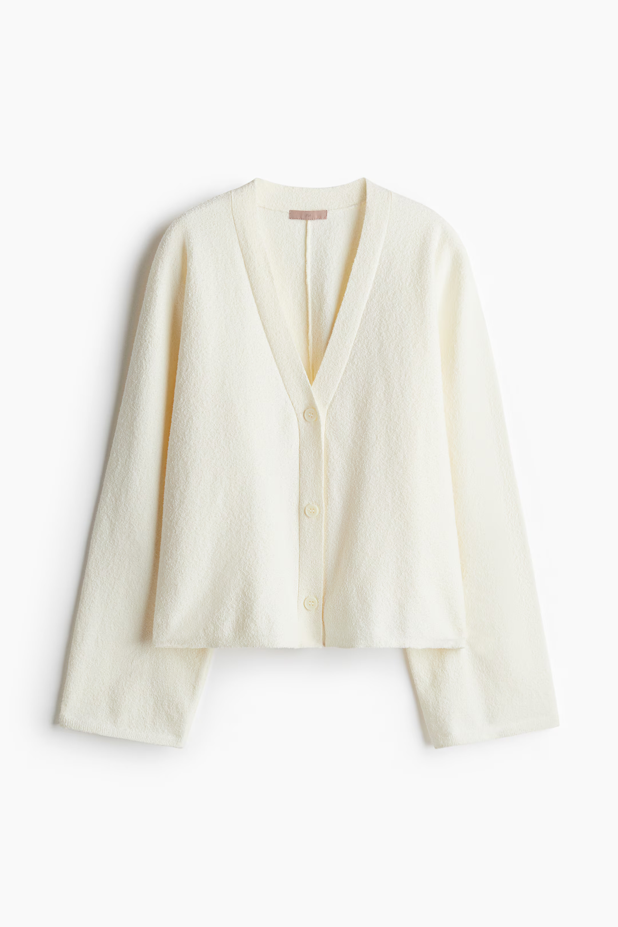 Bouclé-knit cardigan | H&M (UK, MY, IN, SG, PH, TW, HK)