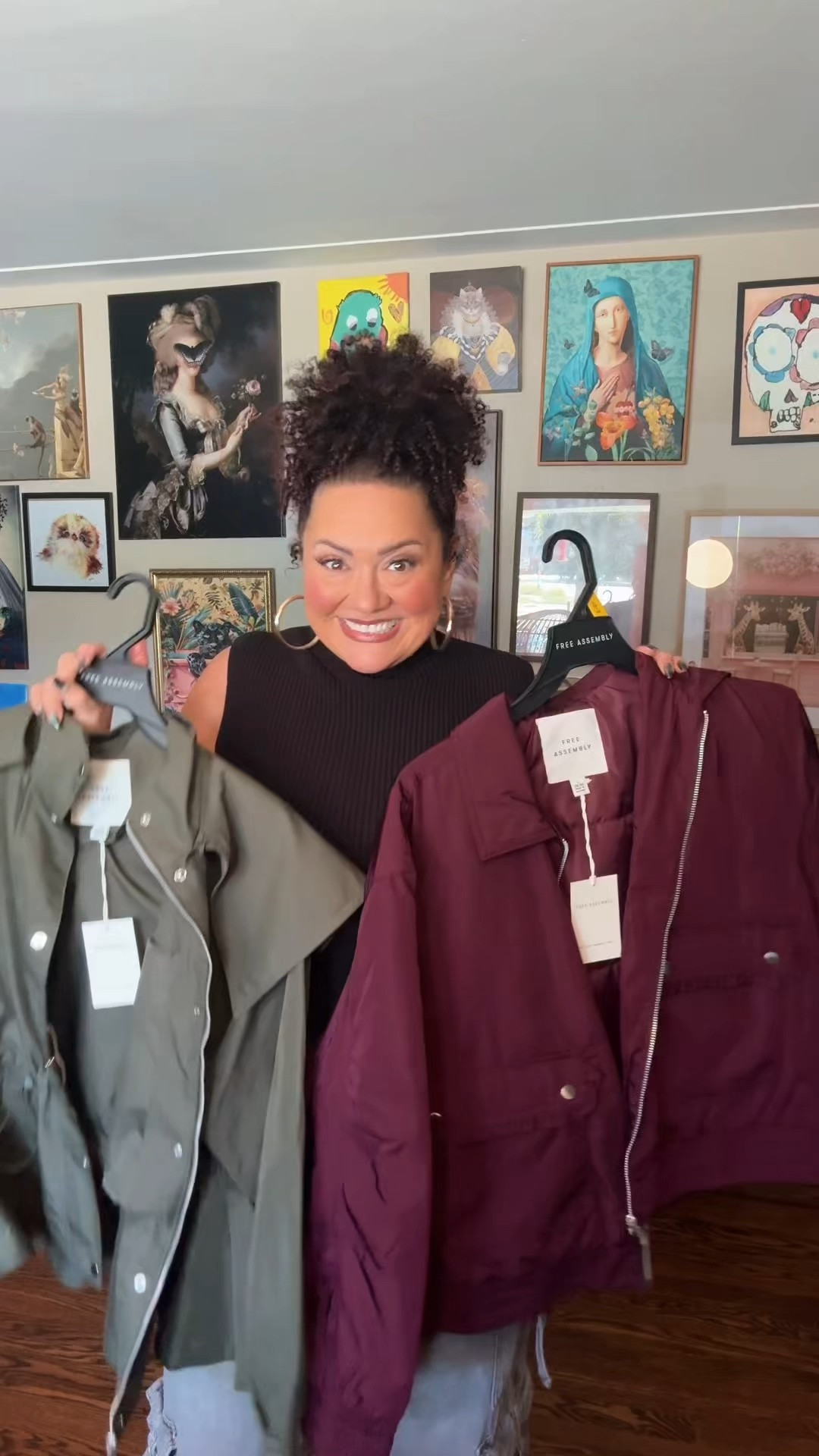 It’s not too cold yet but Colorado is starting to get chilly in the morning and evening.   @Walmart strikes again with the cute cute!!  I’m wearing a medium in the green, and a large in the bomber!

#LTKSeasonal #LTKOver40 #LTKMidsize
