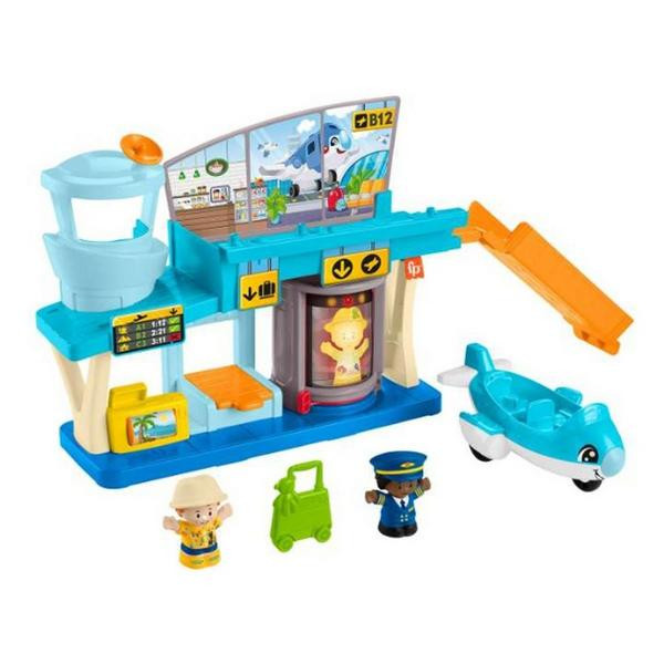 Fisher-Price Little People Everyday Adventures Airport Toddler Playset, Airplane & 3 Play Pieces | Scheels Sports