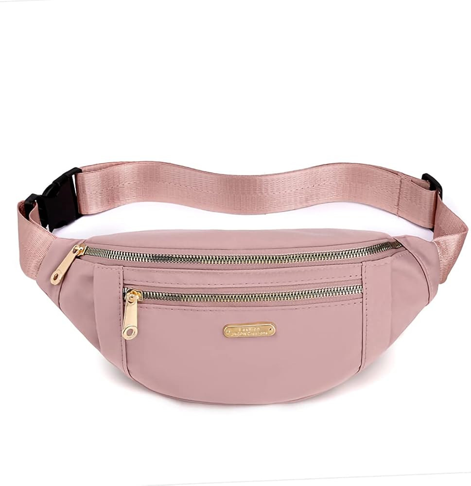 Fanny Pack Waist Pack for Women, Waterproof Waist Bag with Adjustable Strap for Travel Sports Run... | Amazon (US)