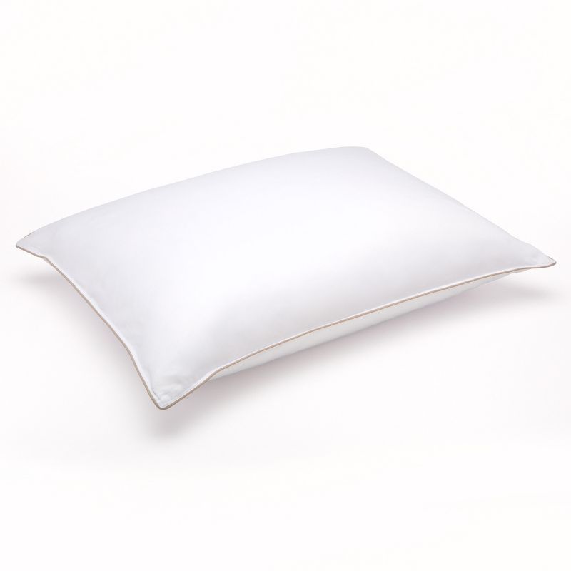 Downlite Soft White Goose Down Hypoallergenic Pillow – Perfect for Stomach Sleepers Standard | Target