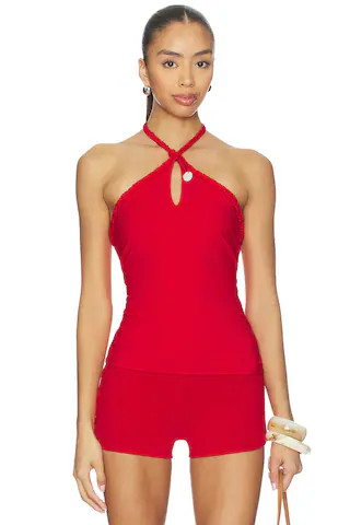 Geel Carly Top in Punch from Revolve.com | Revolve Clothing (Global)