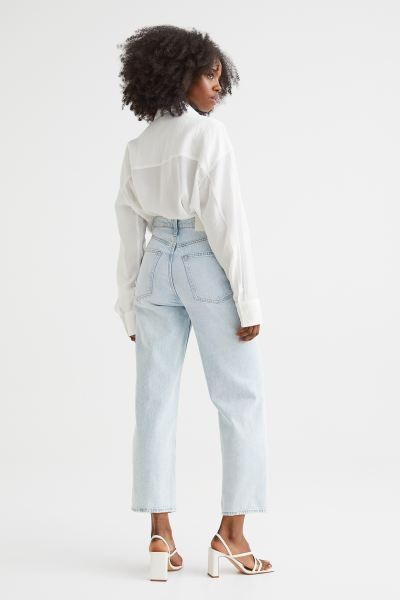 Loose Straight High Jeans | H&M (US + CA)