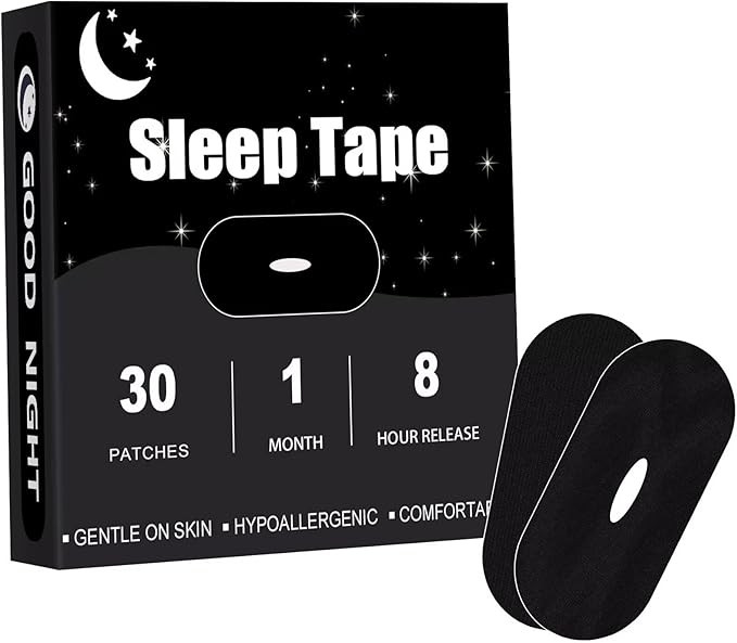 Black Premium Tape 30 Pack Pain Free Removal Latex Free Gentle On Skin A1 | Amazon (US)