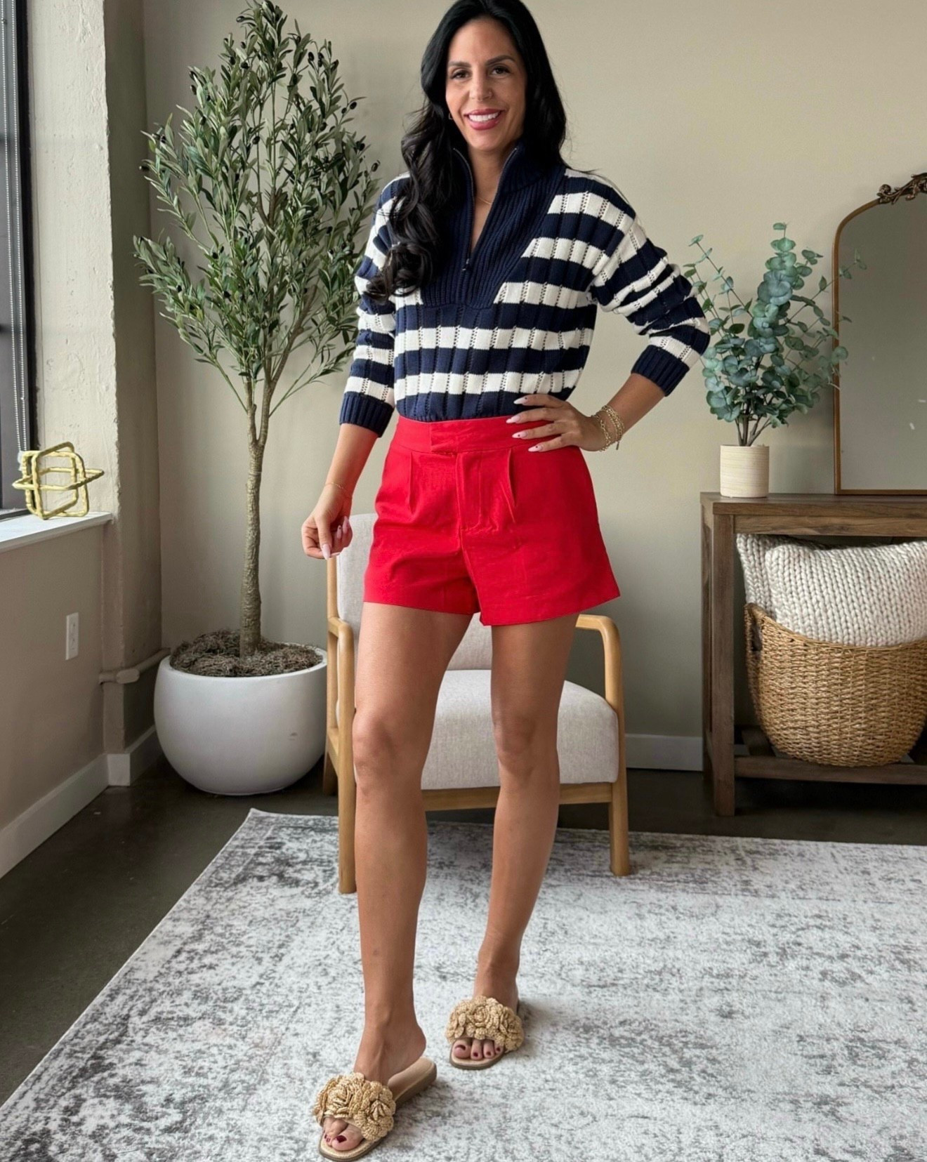 My favorite Target shorts are down to $15 
Shorts - size up to a 4 
Stripe sweater- small 




#LTKU #LTKFindsUnder50 #LTKSaleAlert
