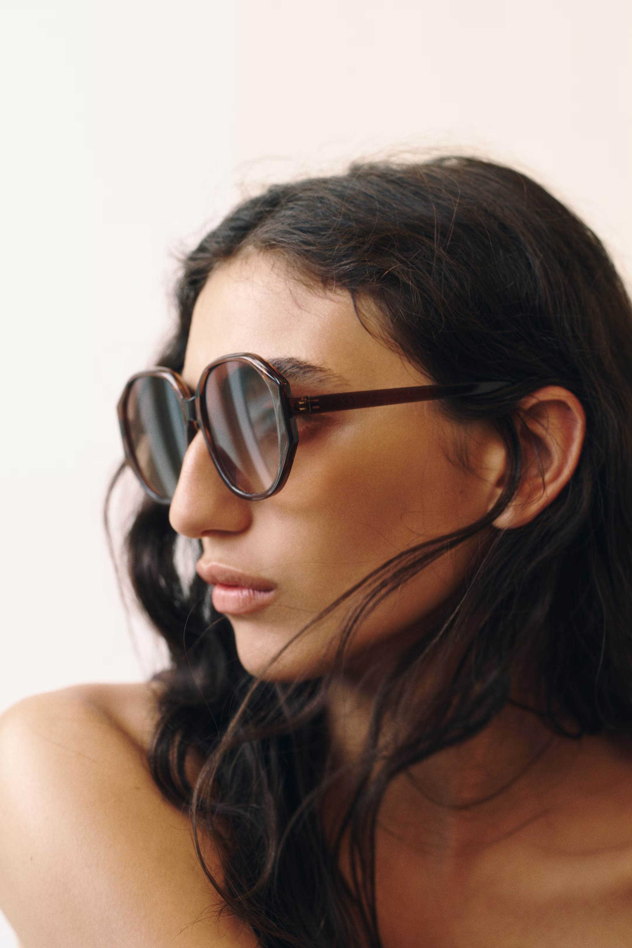 Retro-Style Sunglasses - Brown - Ladies | H&M CA | H&M (US + CA)
