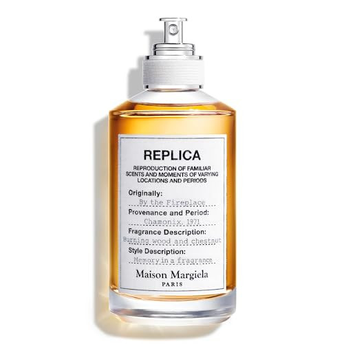 Maison Margiela - Replica - By the Fireplace Eau de Toilette - Warm & Spicy Fragrance - With Chestnut, Wood & Vanilla - 3.4 Fl Oz | Amazon (US)