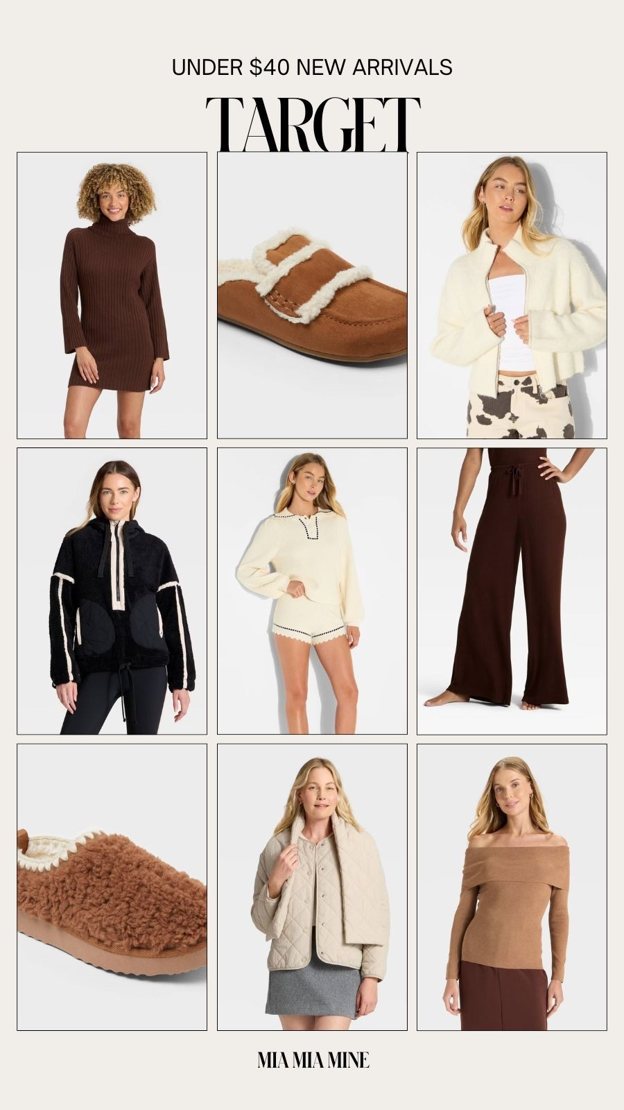 Target new fall arrivals
Shop cozy loungewear sets, Sherpa sweaters, sweater dresses and shearling slippers under $40



#LTKSaleAlert #LTKFindsUnder50 #LTKSeasonal