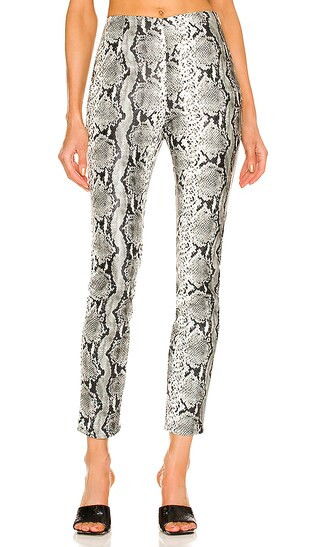 Donna Snake Pant in White Snake | Revolve Clothing (Global)