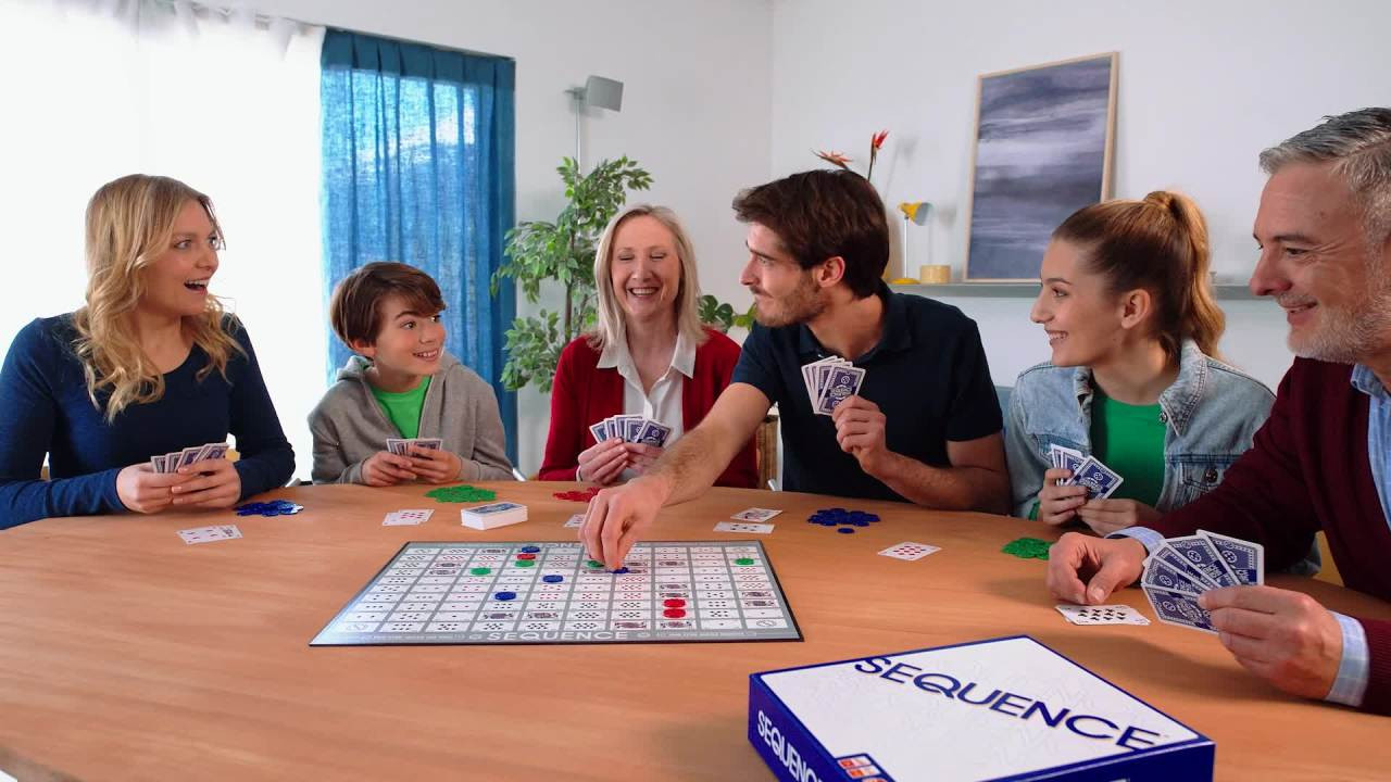 Sequence- The Exciting Strategy Game Easy Enough for Children, Challenging Enough for Adults! | Walmart (US)