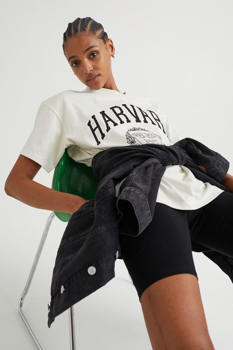 Oversized Printed T-shirt | H&M (US)