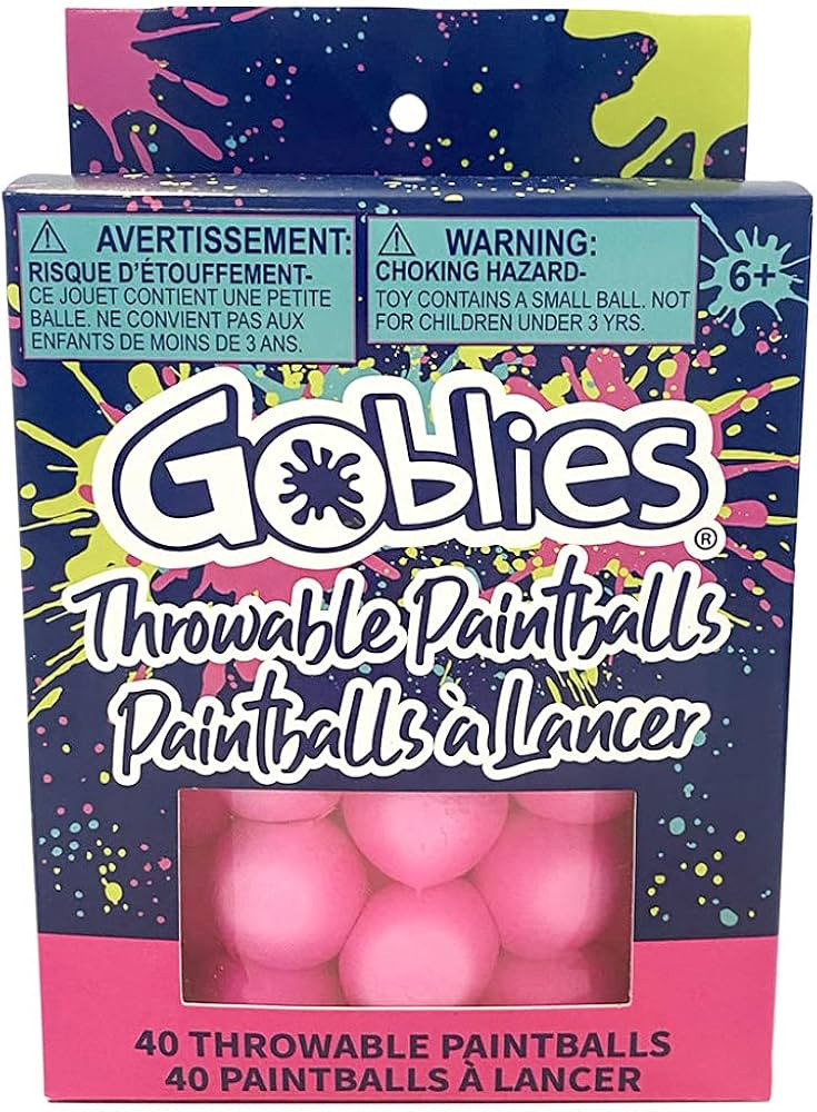 Goblies Throwable Paintballs 40 Count | Amazon (US)