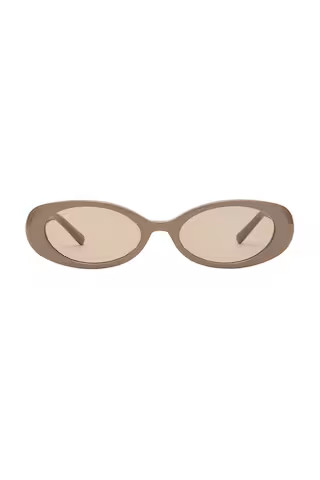 Luv Lou Morgan Sunglasses in Taupe & Brown Tint from Revolve.com | Revolve Clothing (Global)
