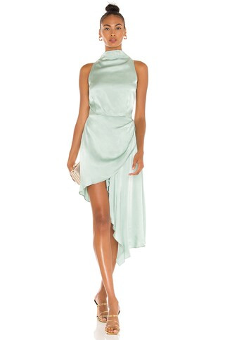 ELLIATT Alaia Dress in Pistachio from Revolve.com | Revolve Clothing (Global)