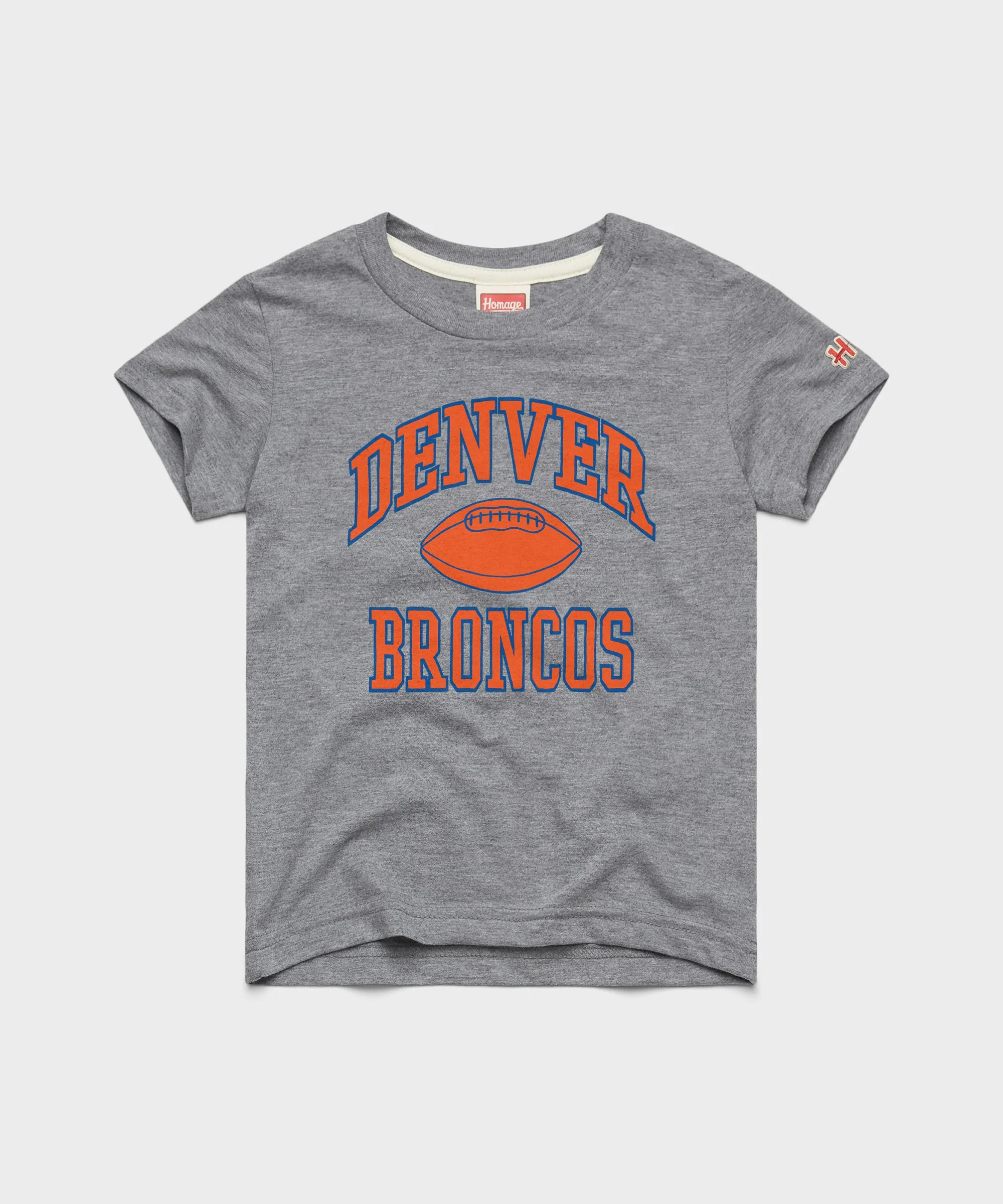 Youth Denver Broncos Gridiron T-Shirt | Gridiron NFL Tee | Homage