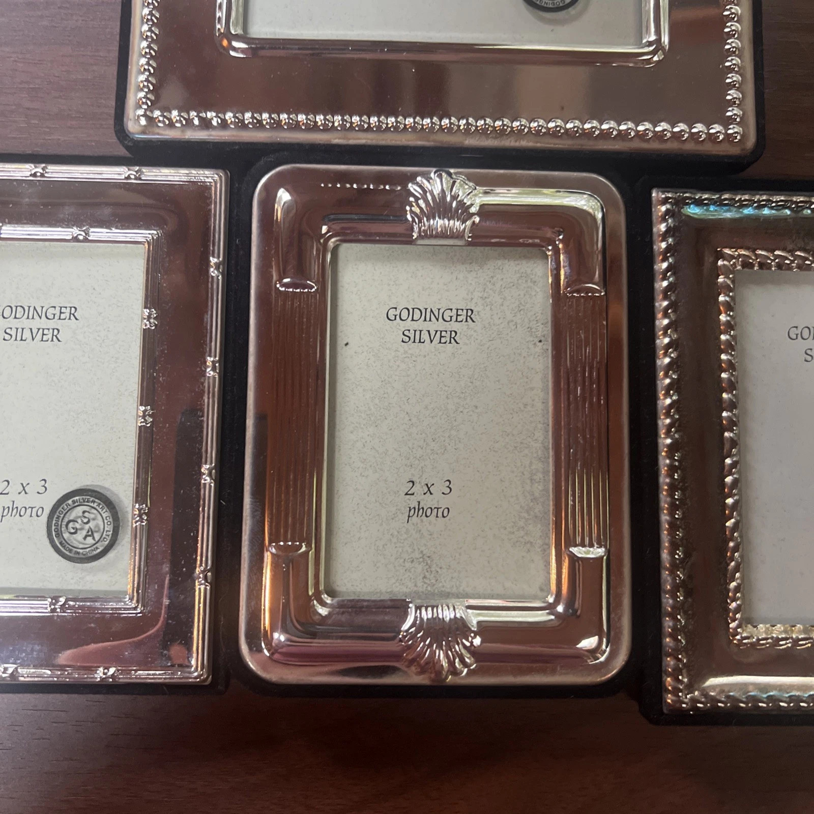 Vintage Godinger Silver Plated Picture Frame Lot of 4 Mixed Ornate 3.5x5 & 2x3 | eBay | eBay US